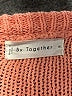 By Together 100% Cotton Orange Pullover Sweater Size M - photo 7