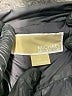 MICHAEL Michael Kors 100% Polyester Black Coat Size M - photo 3