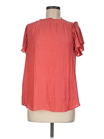 Ann Taylor Short Sleeve Blouse (view 1)