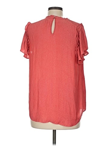 Ann Taylor Short Sleeve Blouse (view 2)