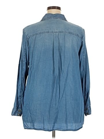 Style&Co Long Sleeve Button-Down Shirt (view 2)