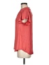 Ann Taylor 100% Polyester Red Short Sleeve Blouse Size M (tall) - photo 5