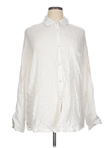 American Eagle Outfitters Long Sleeve Button-Down Shirt (view 1)