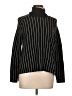 Penelope Stripes Black Turtleneck Sweater Size L - photo 1