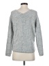 Ann Taylor Chevron-herringbone Gray Pullover Sweater Size S (petite) - photo 2