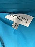 Studio 1 100% Polyester Teal Blazer Size 18 - photo 6