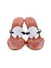 Tod's Color Block Blue Orange Heels Size 10 - photo 2
