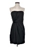 BCBGeneration 100% Polyester Solid Black Cocktail Dress Size 4 - photo 1