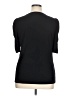 Apostrophe Black Short Sleeve Top Size XL - photo 2