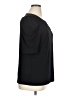 Apostrophe Black Short Sleeve Top Size XL - photo 4