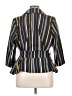 ELOQUII Stripes Blue Gold Blazer Size 14 Plus - photo 2