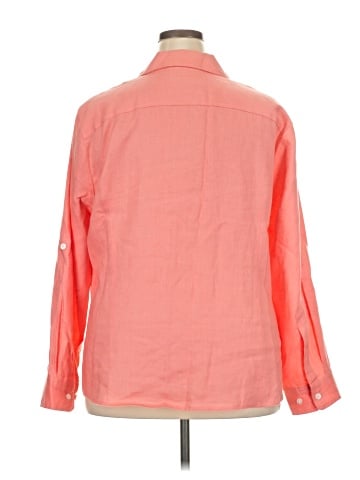Jones New York Signature 3/4 Sleeve Button-Down Shirt (view 2)
