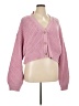 Roxy 100% Polyester Pink Cardigan Size XL - photo 1