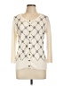 Covington 100% Acrylic Ivory Cardigan Size L - photo 1