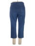 Lands' End Chevron-herringbone Blue Jeans Size M - photo 2