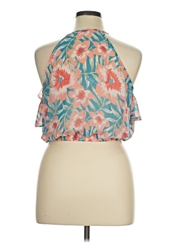 Charlotte Russe Sleeveless Blouse (view 2)