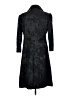 Carlisle 100% Acetate Black Trenchcoat Size 10 - photo 2