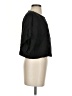 Black Crane 100% Linen Black Short Sleeve Top Size XS - photo 4
