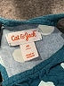 Cat & Jack 100% Rayon Polka Dots Teal Dress Size 4T - photo 3