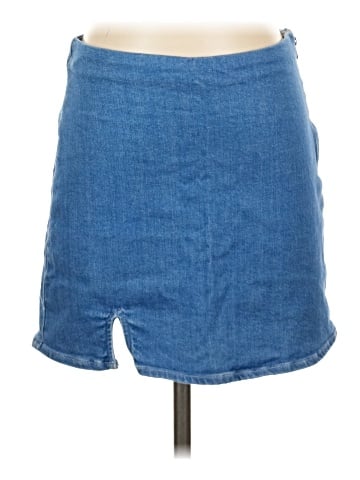 Show Me Your Mumu Denim Skirt (view 1)