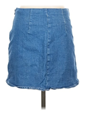 Show Me Your Mumu Denim Skirt (view 2)