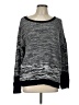 DKNY Jeans Tweed Black Pullover Sweater Size L - photo 1