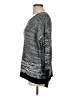DKNY Jeans Tweed Black Pullover Sweater Size L - photo 5