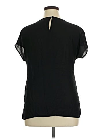 a.n.a. A New Approach Short Sleeve Blouse (view 2)