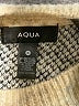 Aqua Animal Print Silver Pullover Sweater Size S - photo 7