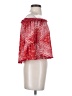 Tularosa 100% Polyester Red 3/4 Sleeve Blouse Size XS - photo 4