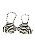 J.Crew Stripes Ivory Swimsuit Top Size M - photo 1