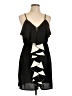 Buttons 100% Polyester Black Cocktail Dress Size L - photo 1