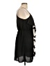 Buttons 100% Polyester Black Cocktail Dress Size L - photo 4