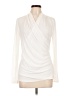 Harve Benard Ivory Long Sleeve Blouse Size L - photo 1