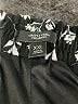 Simply Vera Vera Wang 100% Polyester Floral Black Skort Size XXL - photo 3