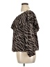 MICHAEL Michael Kors 100% Polyester Brown 3/4 Sleeve Blouse Size 0X - photo 5