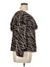 MICHAEL Michael Kors 100% Polyester Brown 3/4 Sleeve Blouse Size 0X - photo 4