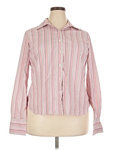 Lands' End Long Sleeve Button-Down Shirt (view 1)