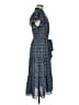 Max Studio Blue Casual Dress Size M - photo 4