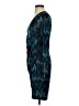 Cache Print Teal Cocktail Dress Size XS - photo 5