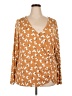 Cato Orange Long Sleeve Blouse Size 22 - photo 1