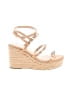 SODA Tan Wedges Size 7 - photo 1