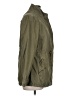 Per Se 100% Cotton Solid Green Jacket Size L - photo 4