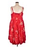 Torrid 100% Rayon Red Casual Dress Size 4X Plus (4) - photo 2