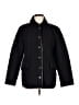 Chico's 100% Polyester Solid Black Coat Size L - photo 1