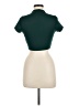 Missguided Green Short Sleeve Top Size 6 - photo 2