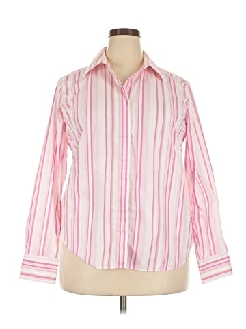 Lands' End Long Sleeve Button-Down Shirt (view 1)