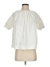 CO Ivory Short Sleeve Blouse Size XS - photo 1