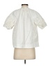 CO Ivory Short Sleeve Blouse Size XS - photo 2