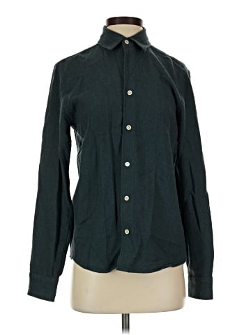 Zara Long Sleeve Button-Down Shirt (view 1)